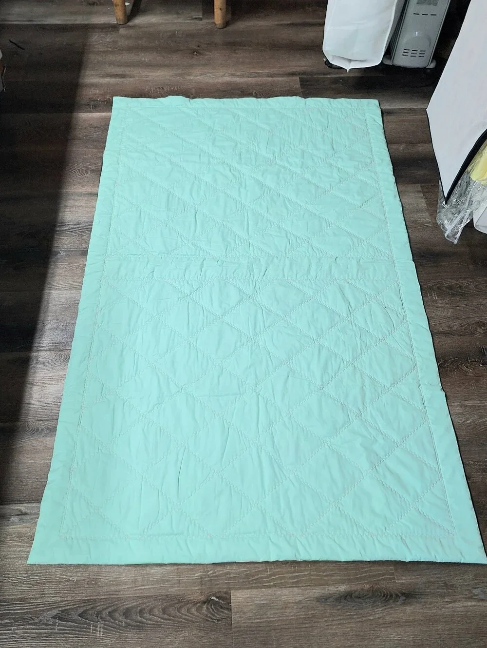 Glenna Jean Vintage Handmade Child's Quilt 71 X 41